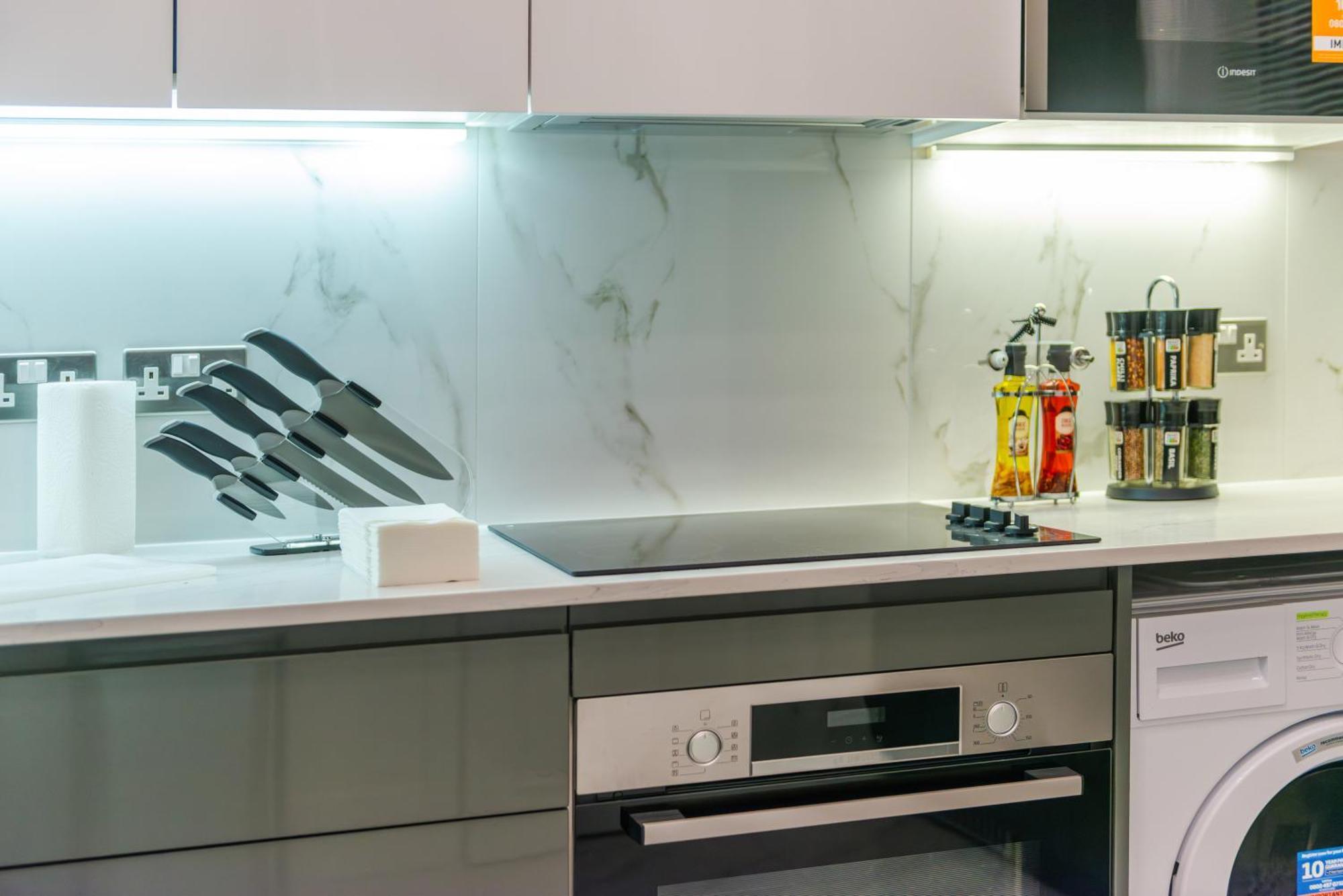 5H Modern Elegance 1-Bedroom City Living In Londres Extérieur photo