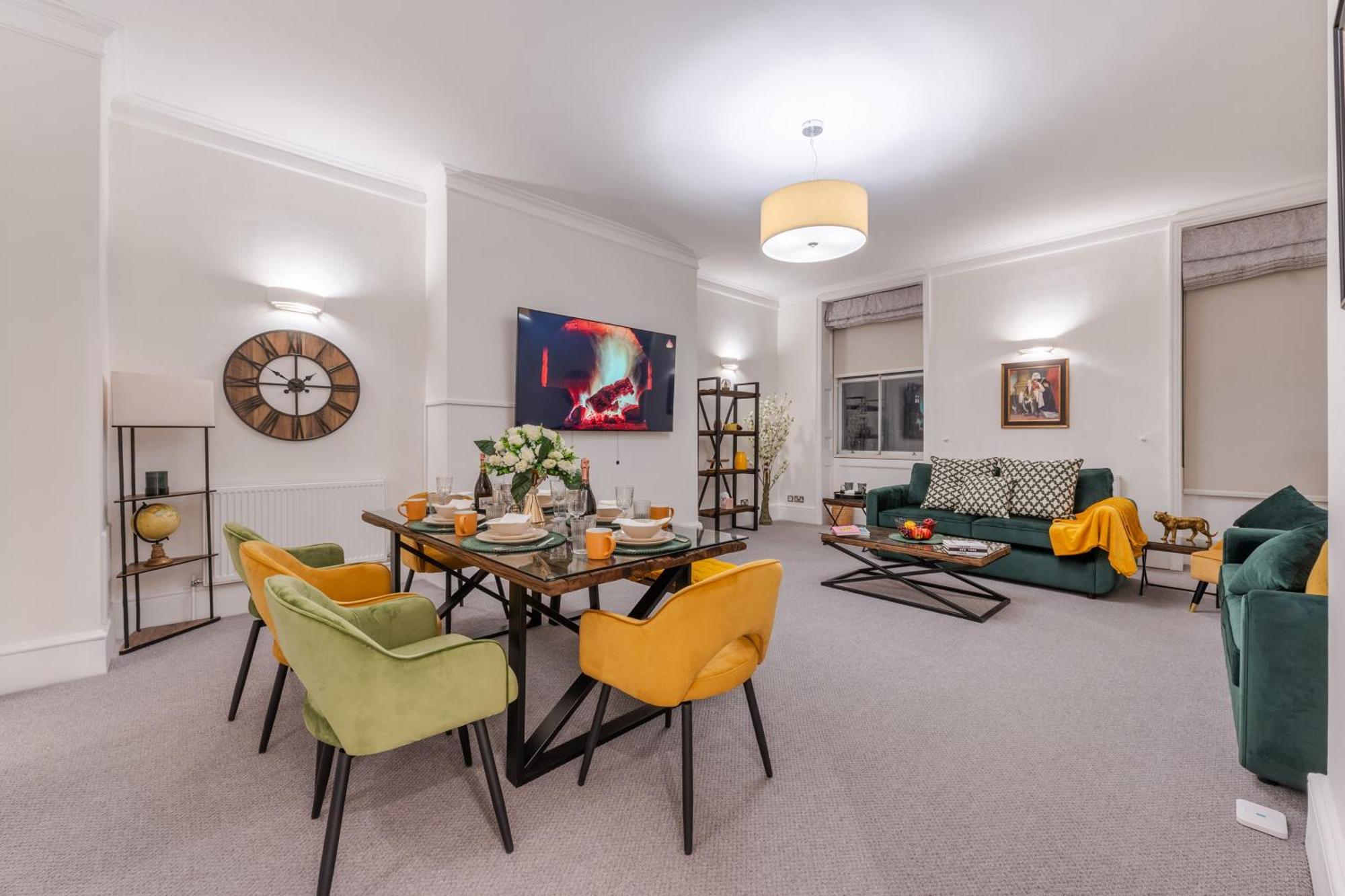 5H Modern Elegance 1-Bedroom City Living In Londres Extérieur photo
