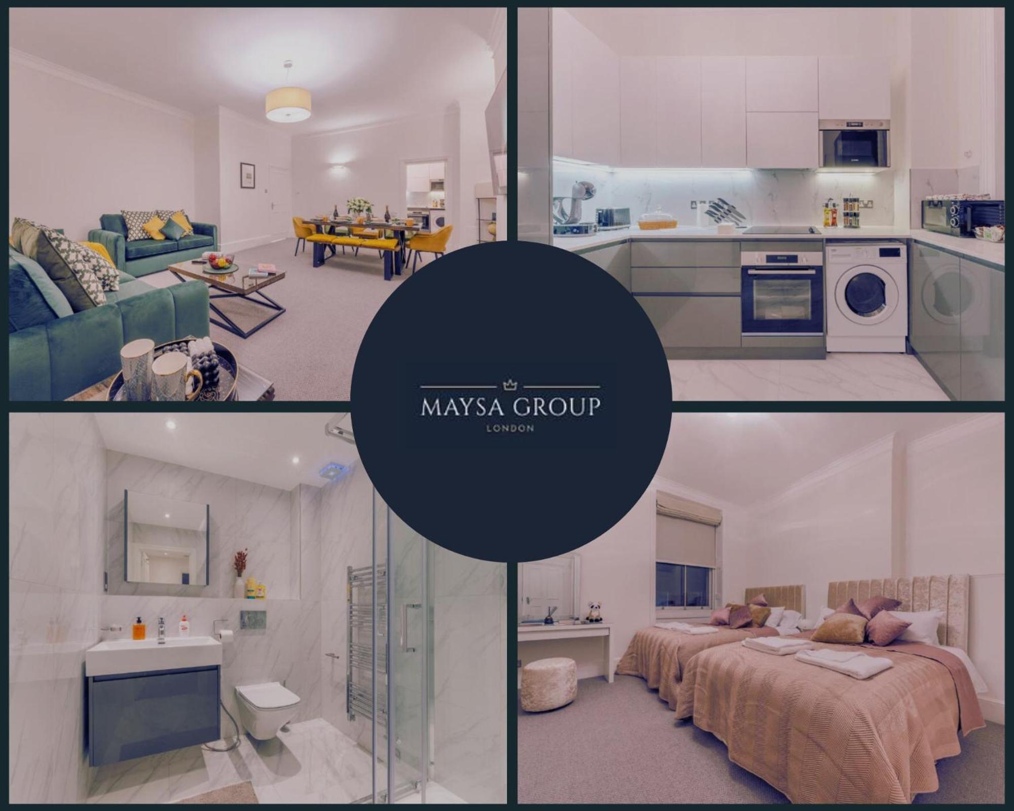 5H Modern Elegance 1-Bedroom City Living In Londres Extérieur photo